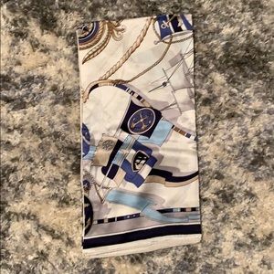 Beautiful printed 100% silk scarf